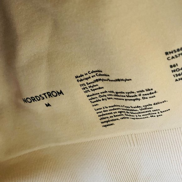 NORDSTROM Women's Tank Bralette NWT Size M - Picture 7 of 8